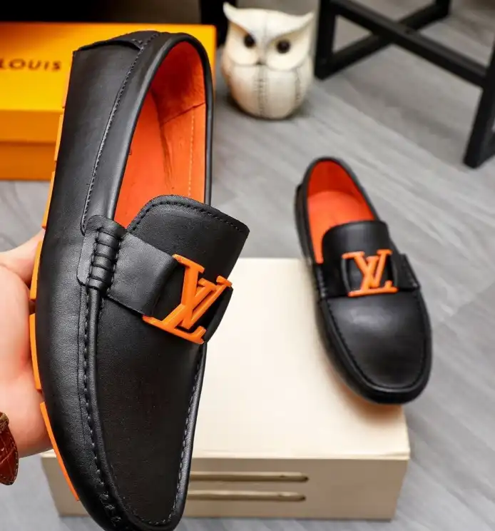 hype LV Leather Shoes