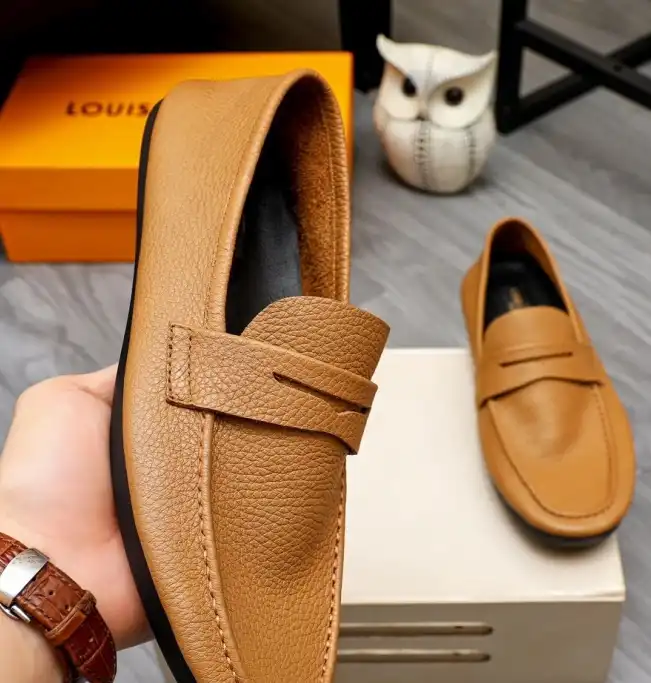 hype LV Leather Shoes