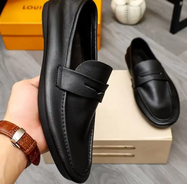 hype LV Leather Shoes