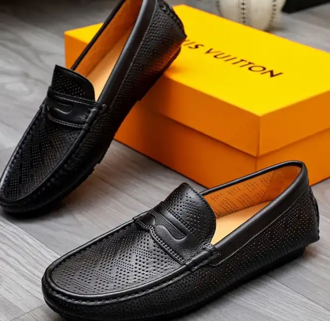 hype LV Leather Shoes