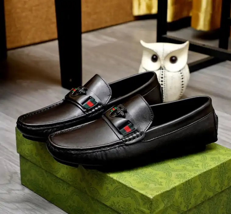 hype Gucci Leather Shoes