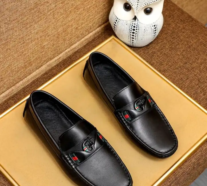 hype Gucci Leather Shoes