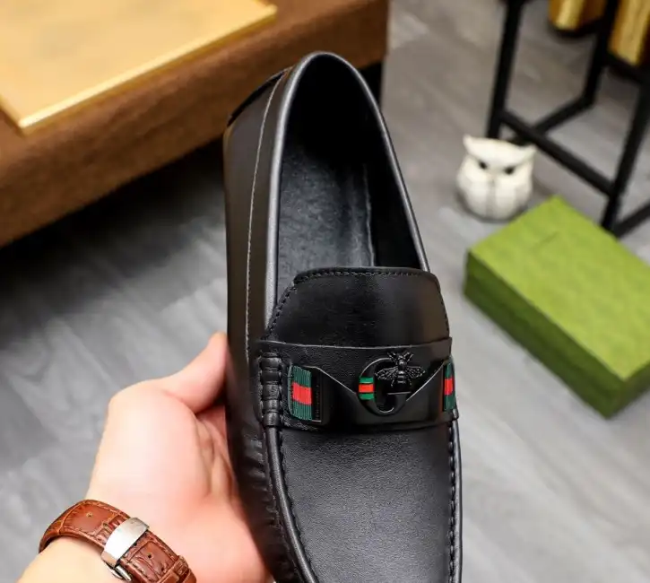 hype Gucci Leather Shoes