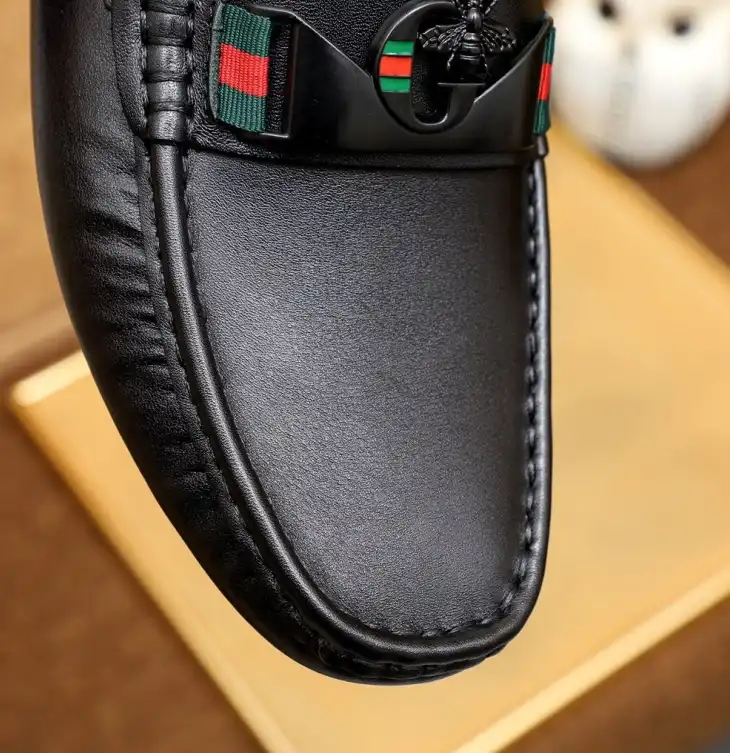 hype Gucci Leather Shoes