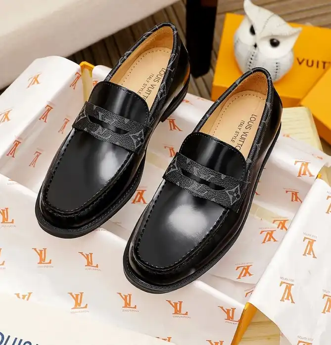 hype LV Leather Shoes