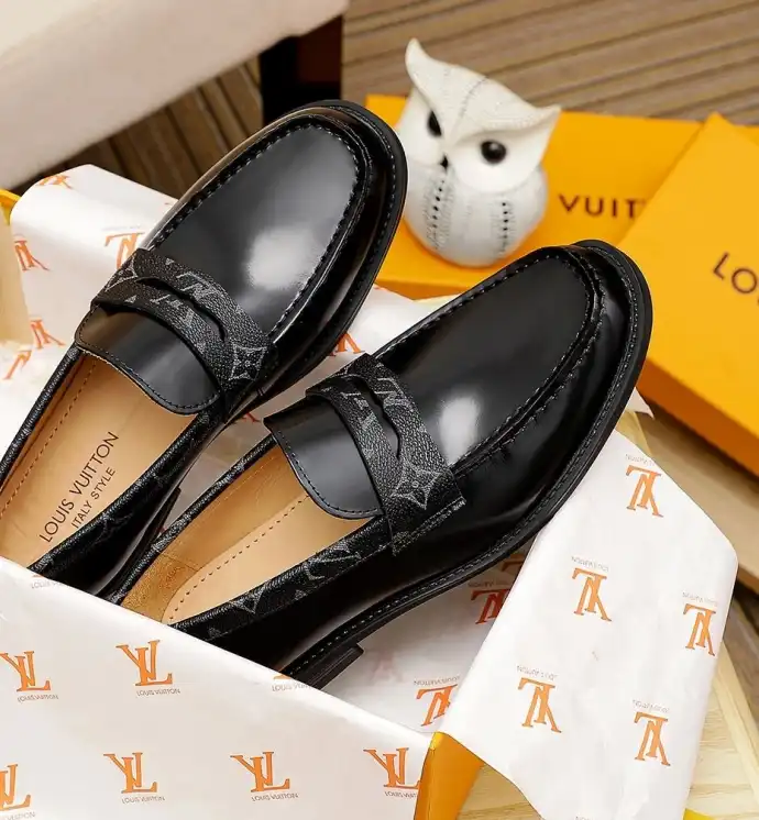 hype LV Leather Shoes