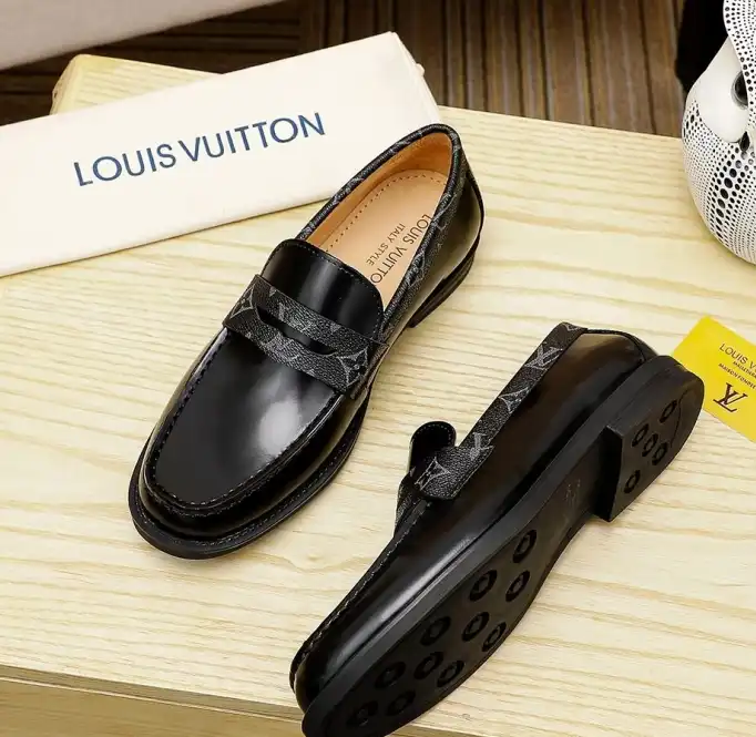 hype LV Leather Shoes