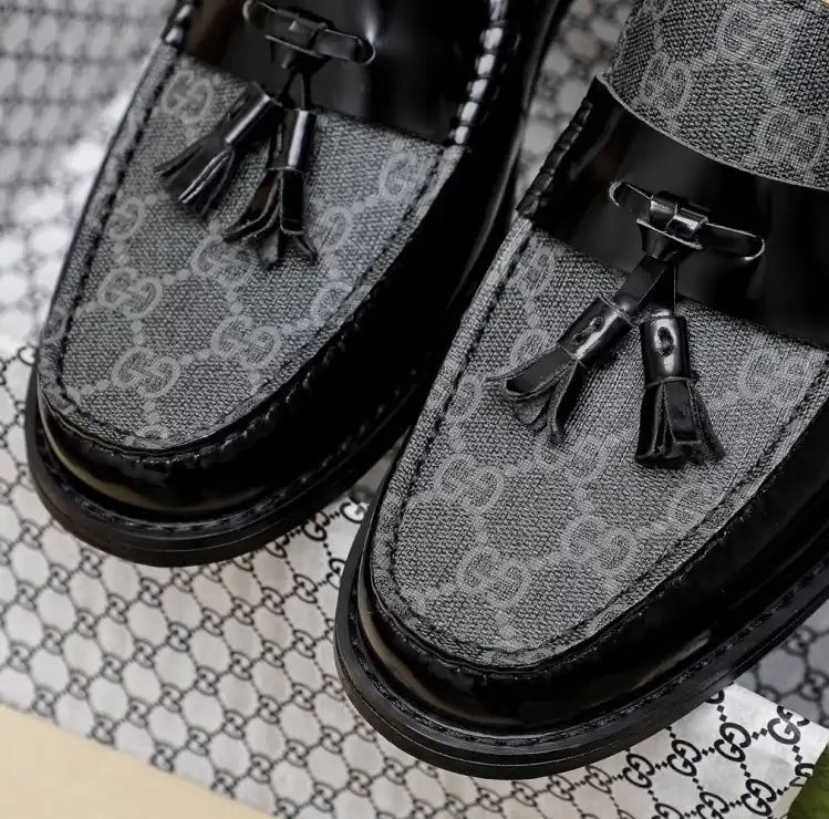 hype Gucci Leather Shoes