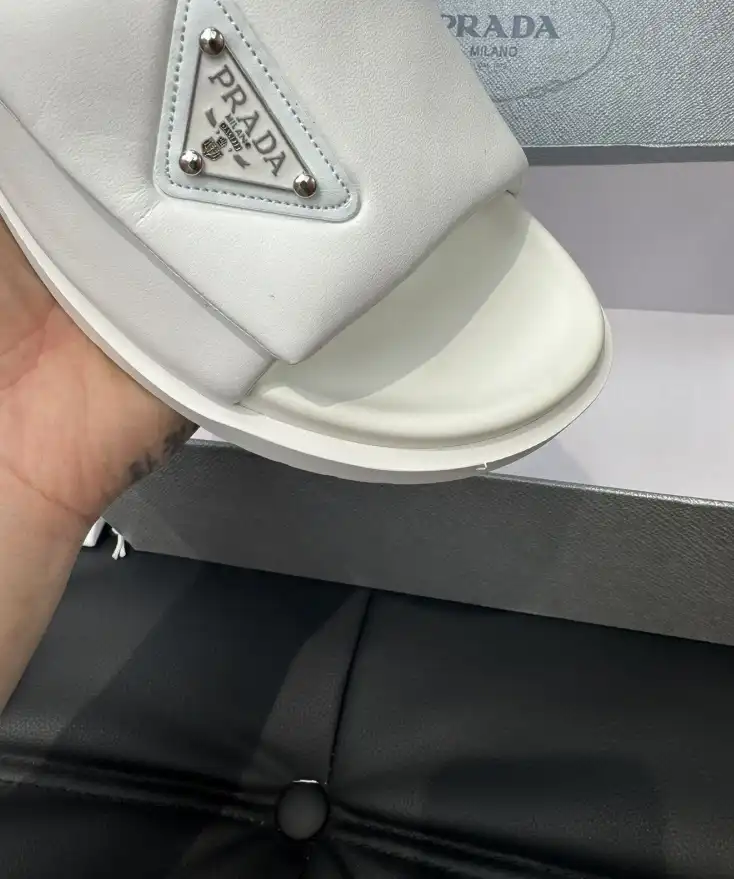 hype Prada Slippers