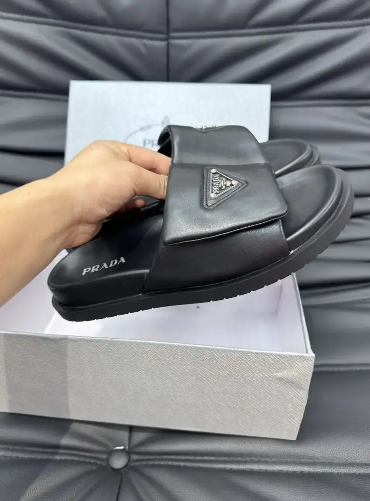 hype Prada Slippers