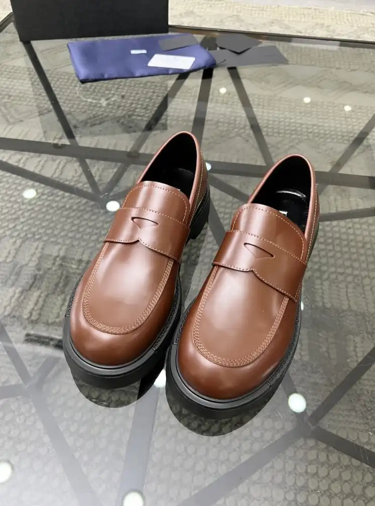 hype Prada Leather Shoes