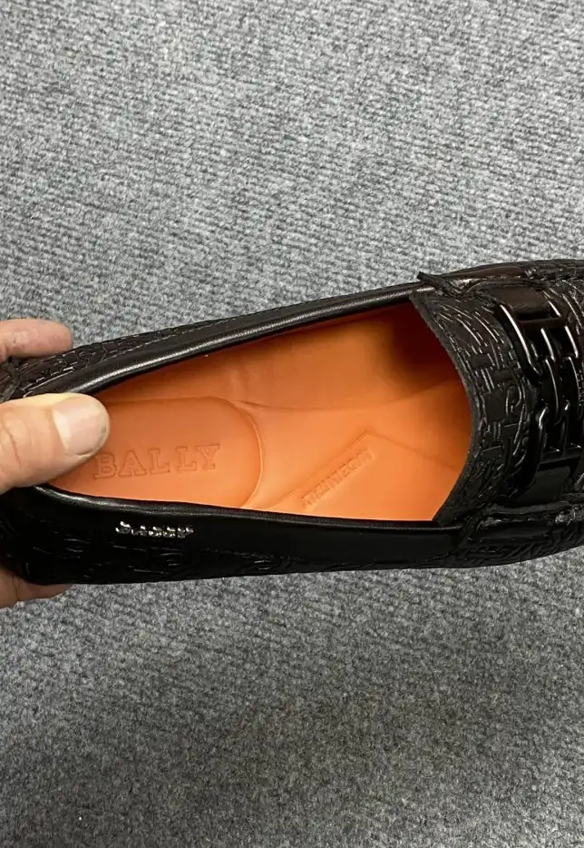 hype Bally Leather Shoes