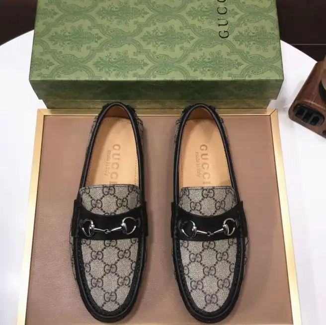 hype Gucci Leather Shoes