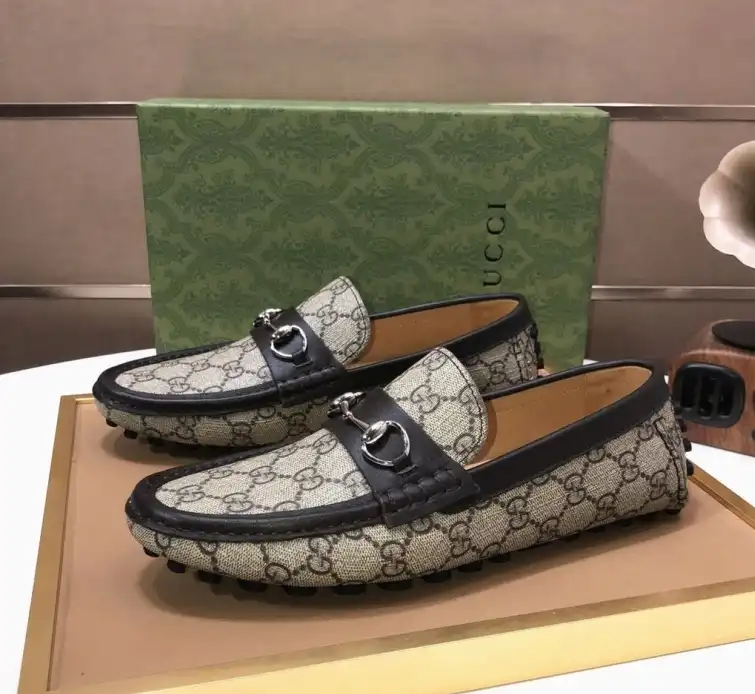 hype Gucci Leather Shoes