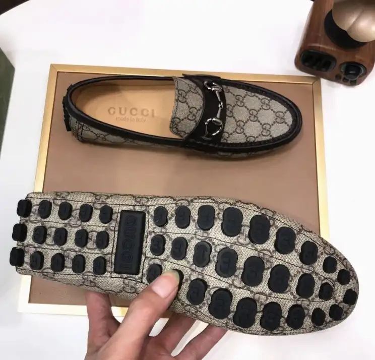 hype Gucci Leather Shoes