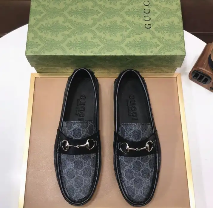 hype Gucci Leather Shoes