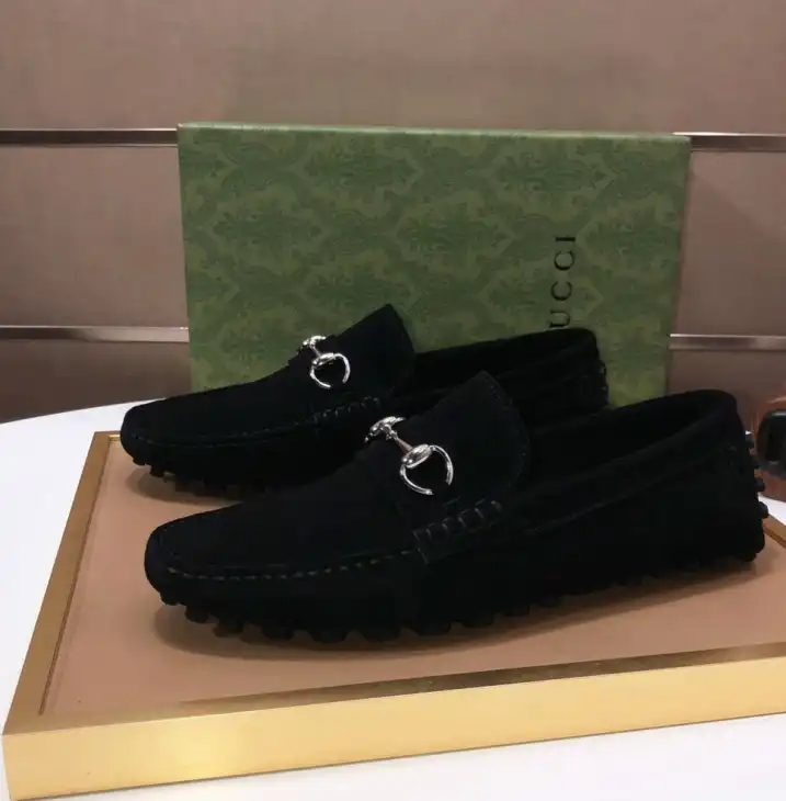 hype Gucci Leather Shoes