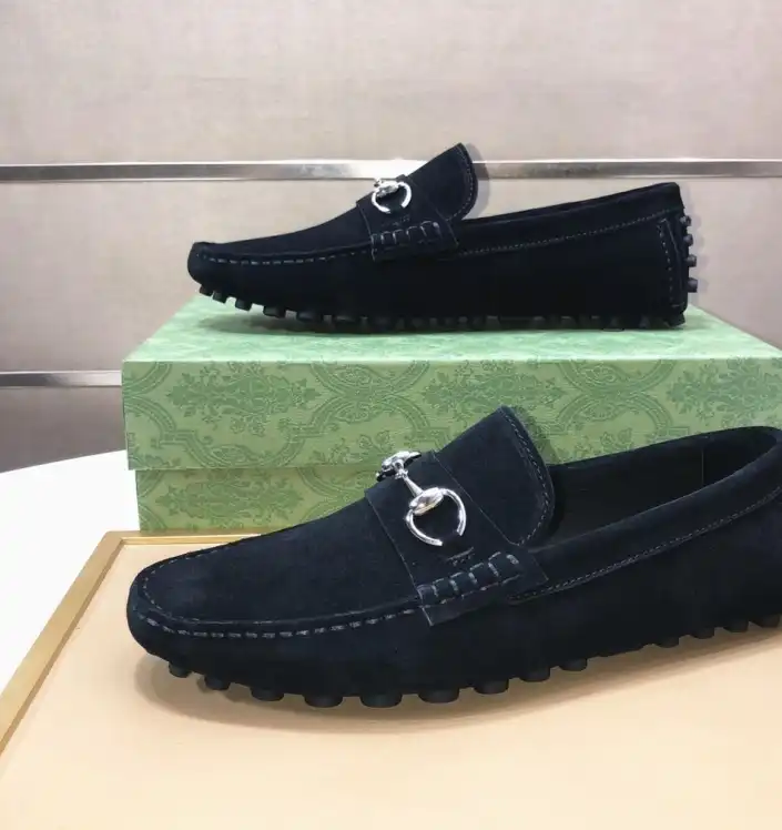 hype Gucci Leather Shoes