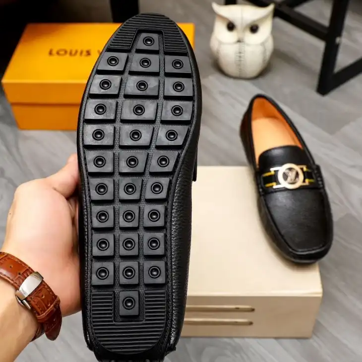 hype LV Leather Shoes