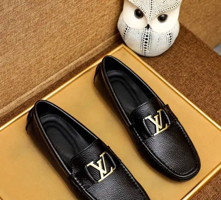 hype LV Leather Shoes