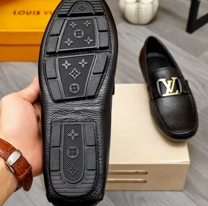 hype LV Leather Shoes