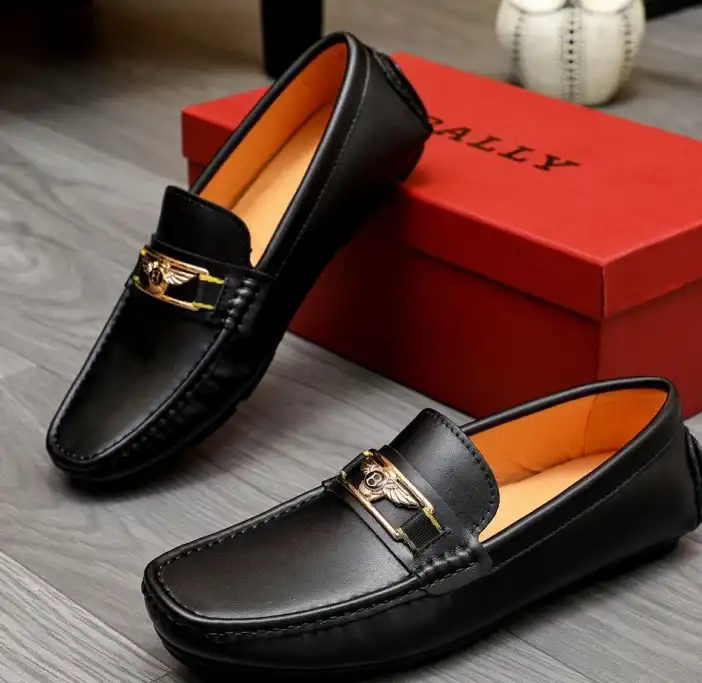 hype Bally Leather Shoes