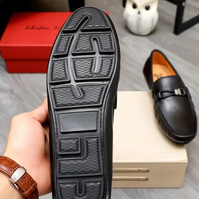 hype Ferragamo Leather Shoes