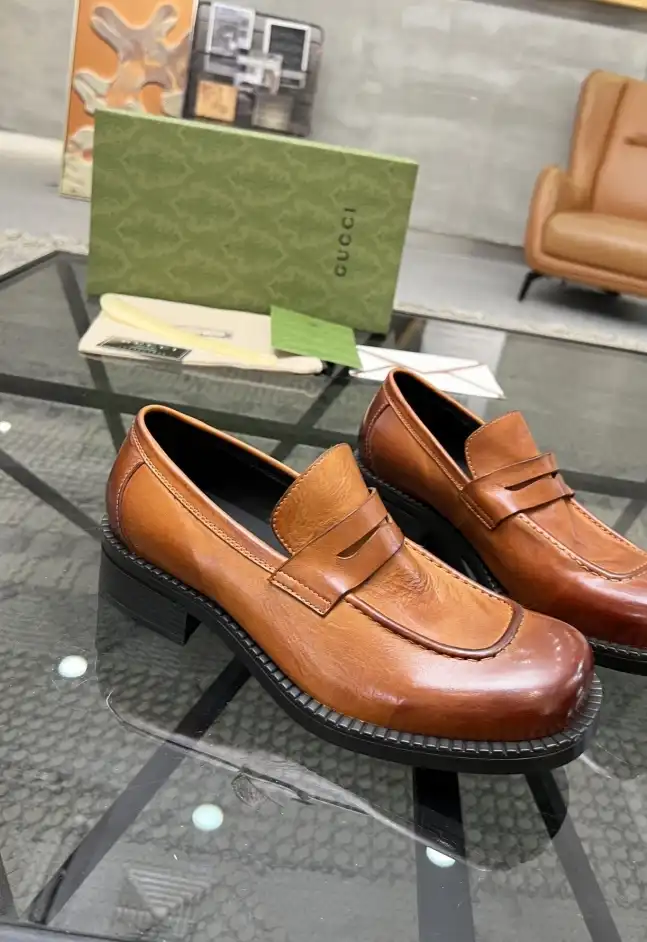 hype Gucci Leather Shoes