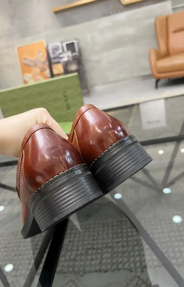 hype Gucci Leather Shoes