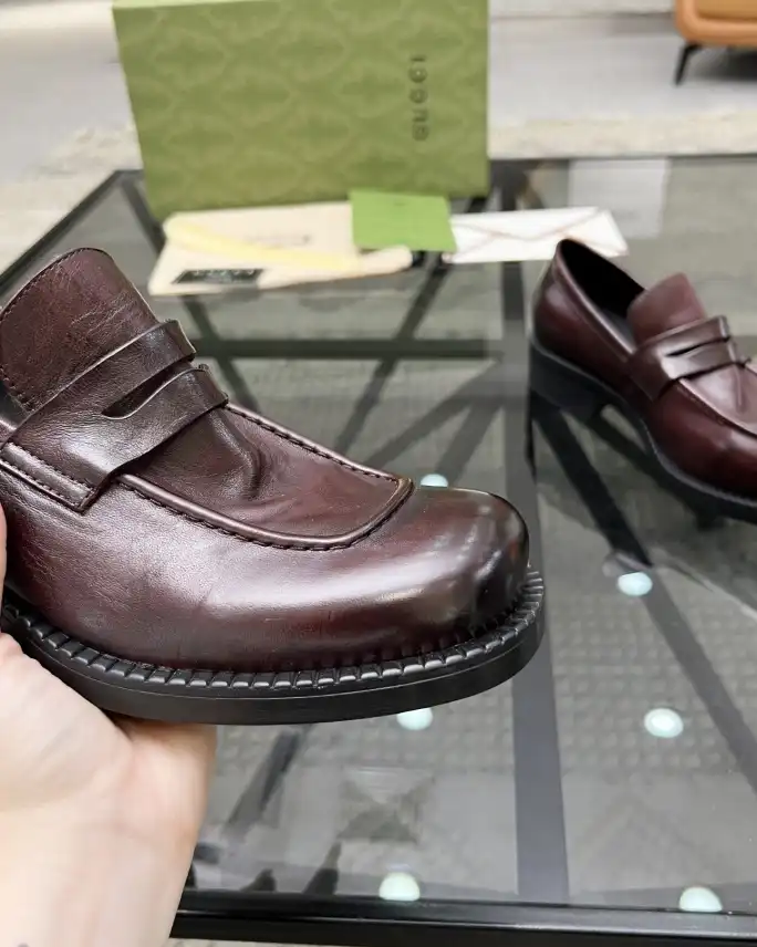 hype Gucci Leather Shoes