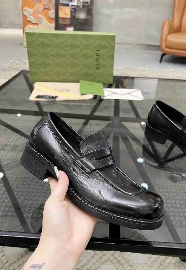 hype Gucci Leather Shoes