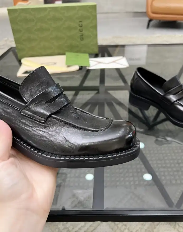 hype Gucci Leather Shoes