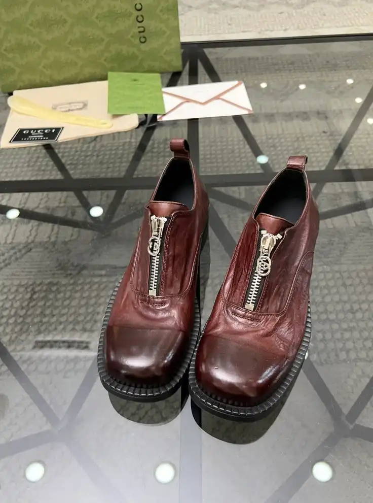 hype Gucci Leather Shoes