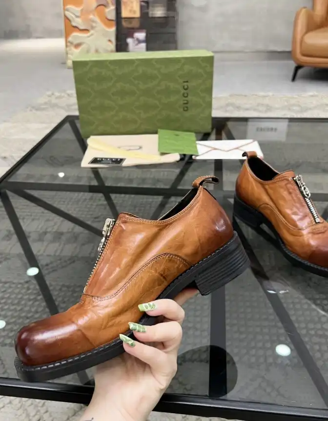 hype Gucci Leather Shoes