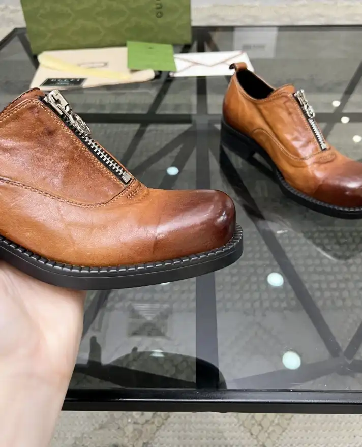 hype Gucci Leather Shoes