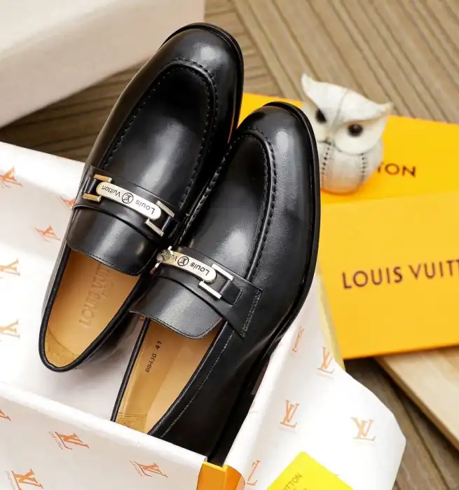 hype LV Leather Shoes