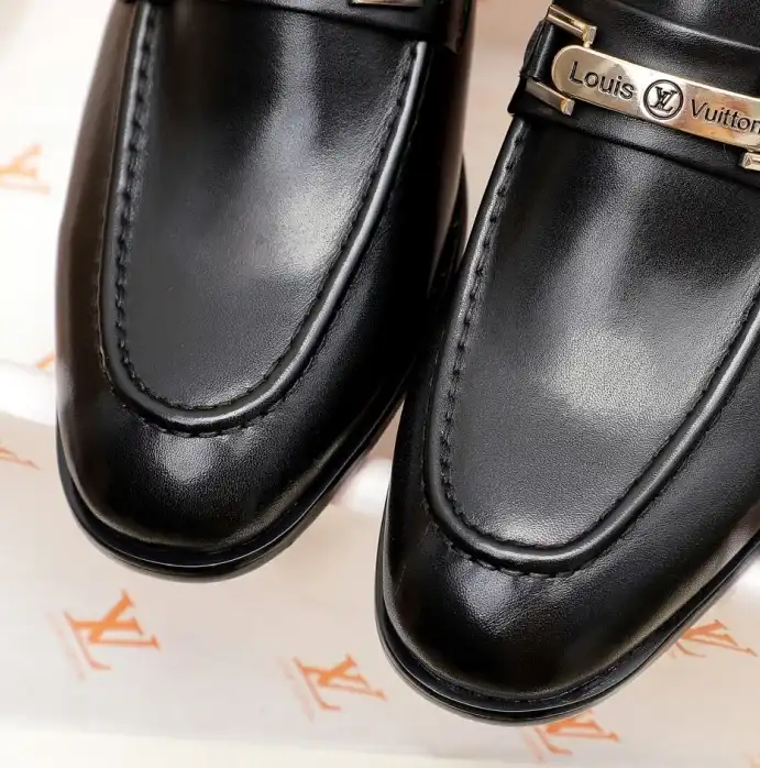 hype LV Leather Shoes