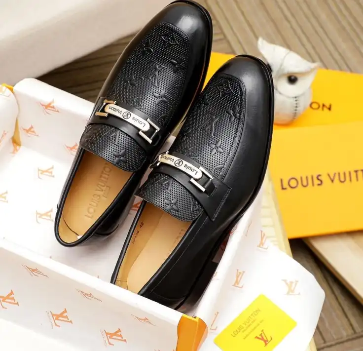 hype LV Leather Shoes