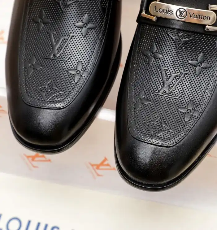 hype LV Leather Shoes