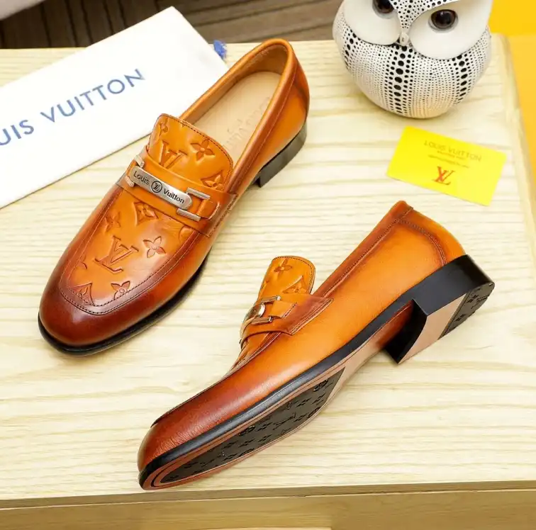 hype LV Leather Shoes