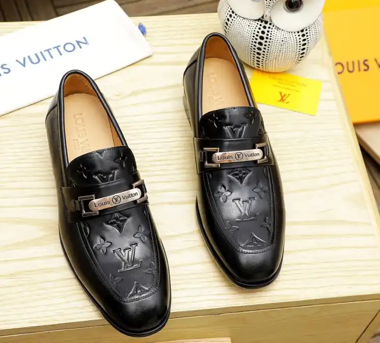 hype LV Leather Shoes