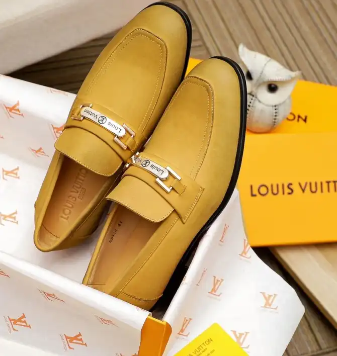 hype LV Leather Shoes