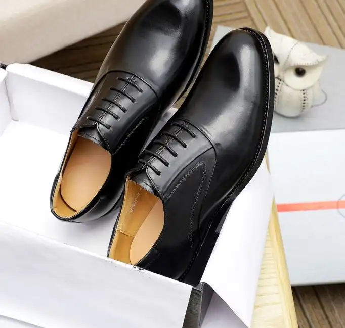 hype Prada Leather Shoes