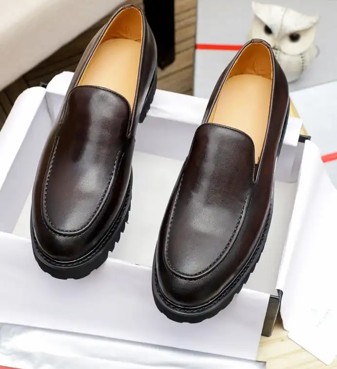 hype Prada Leather Shoes