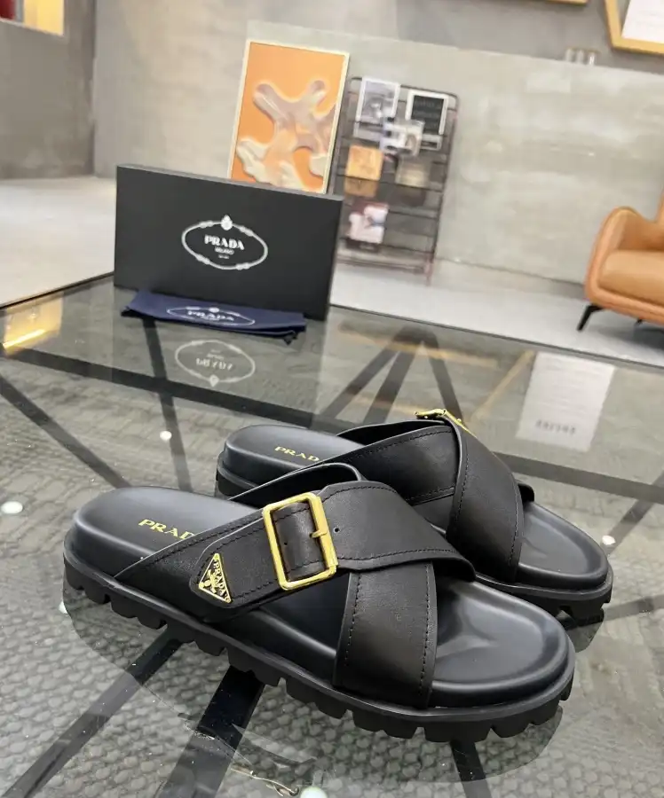 hype Prada Slippers