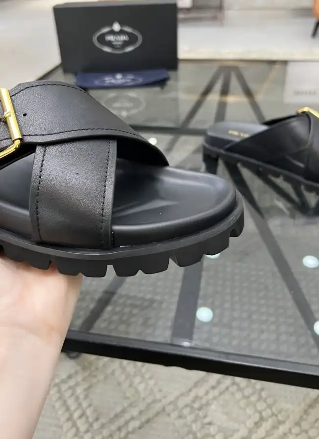 hype Prada Slippers