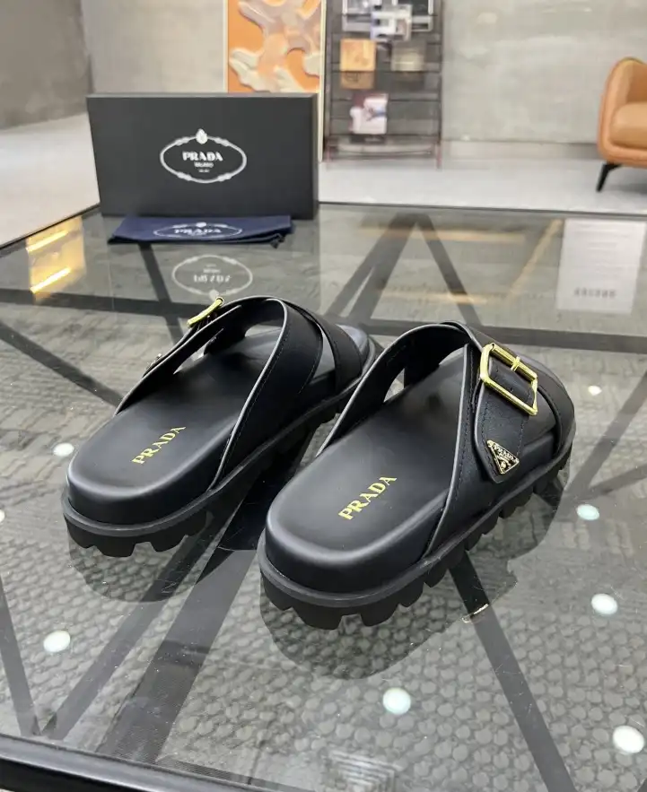 hype Prada Slippers