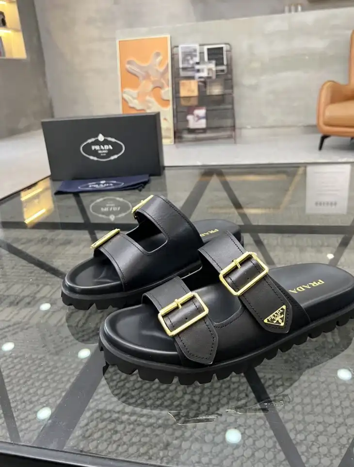 hype Prada Slippers