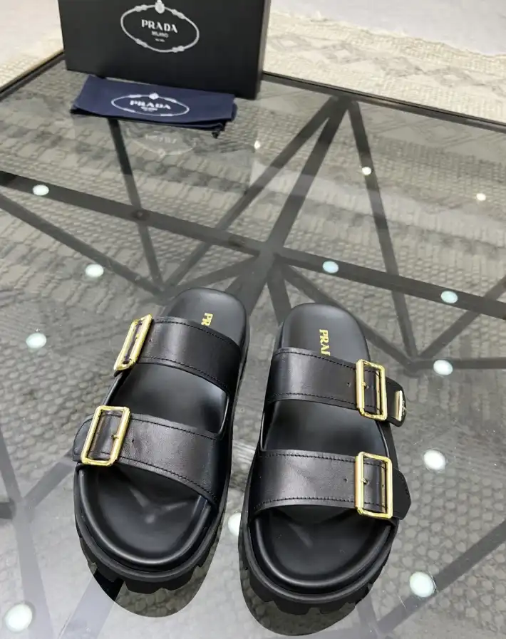 hype Prada Slippers