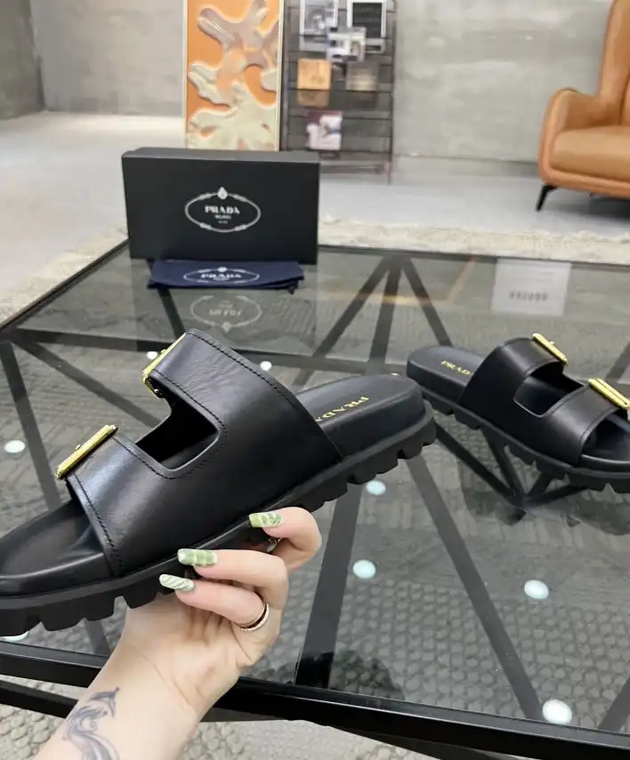 hype Prada Slippers